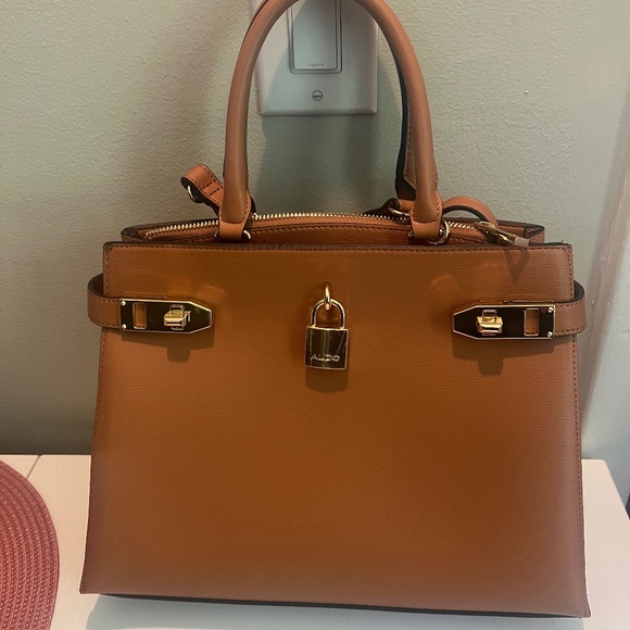 Betsey Johnson Newspaper Print Crossbody (NWT) & Aldo Brown Satchel (NWOT) - Picture 11 of 11